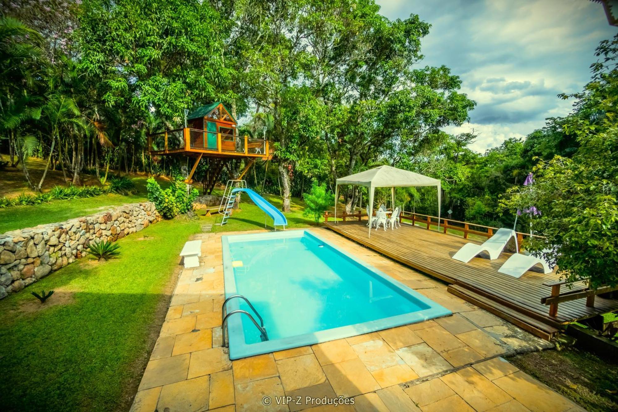 Chacara Atibaia Com Casa Na Arvore Dış mekan fotoğraf