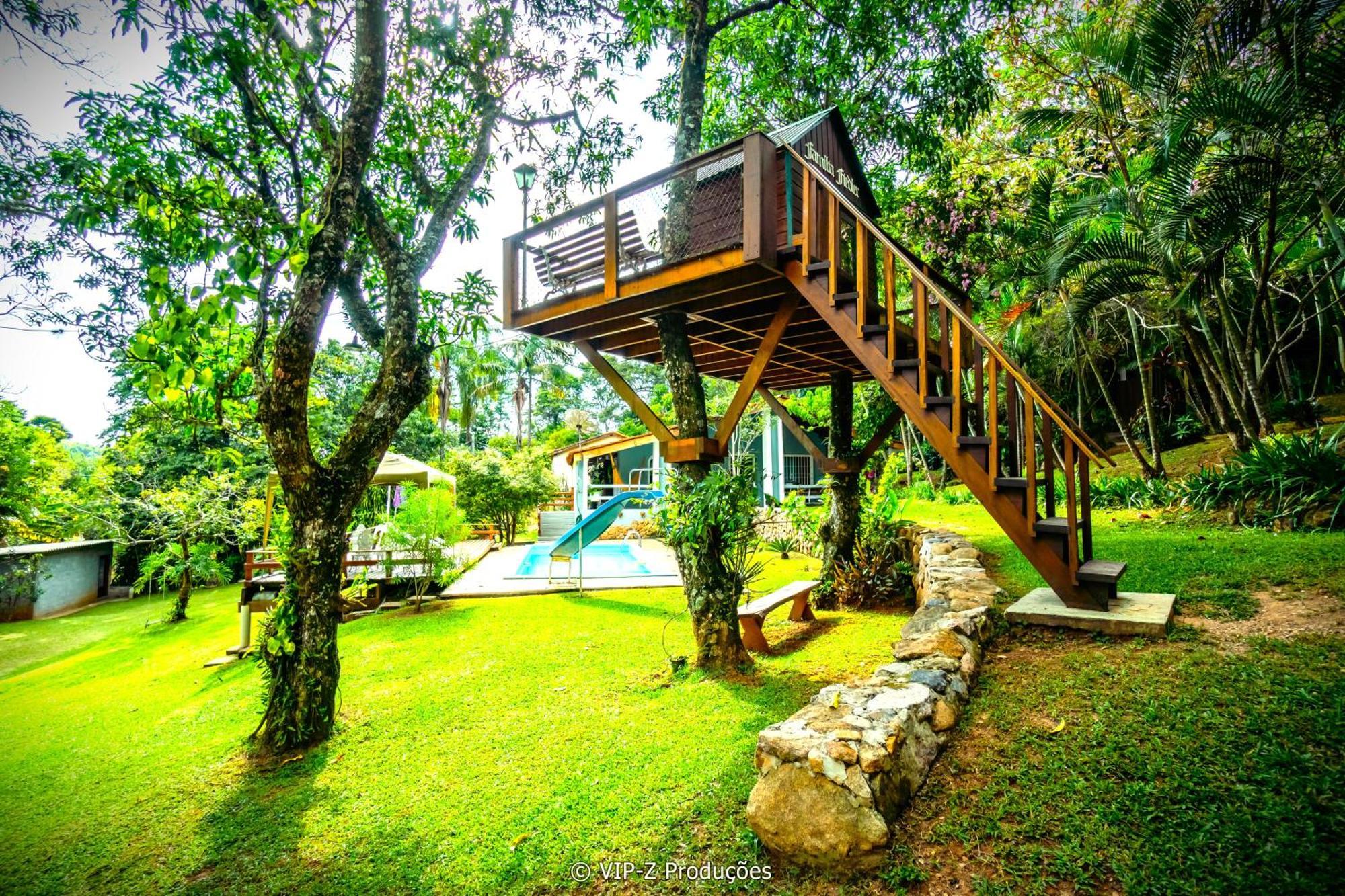 Chacara Atibaia Com Casa Na Arvore Dış mekan fotoğraf